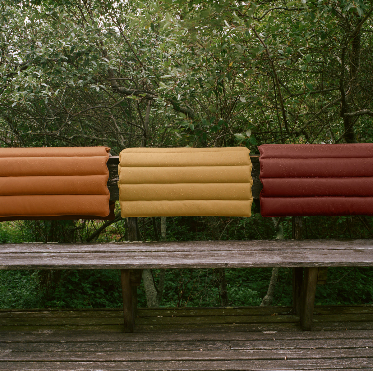 SHOWN IN TERRACOTTA, OCHRE & SANGRIA